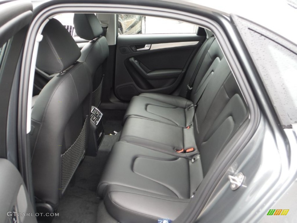 Black Interior 2016 Audi A4 2.0T Premium quattro Photo #106447213