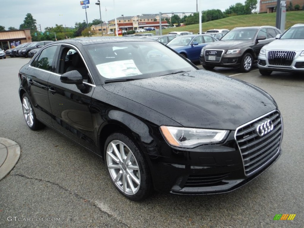Brilliant Black 2016 Audi A3 2.0 Premium Plus quattro Exterior Photo #106447939
