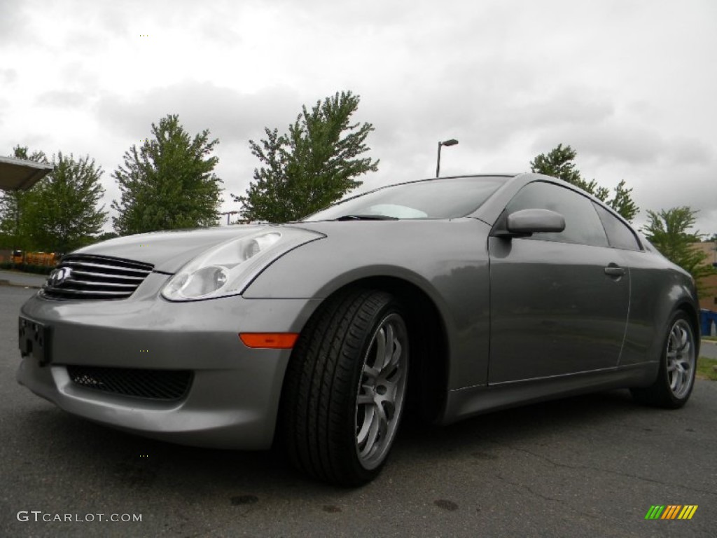 2006 G 35 Coupe - Diamond Graphite Metallic / Graphite photo #6