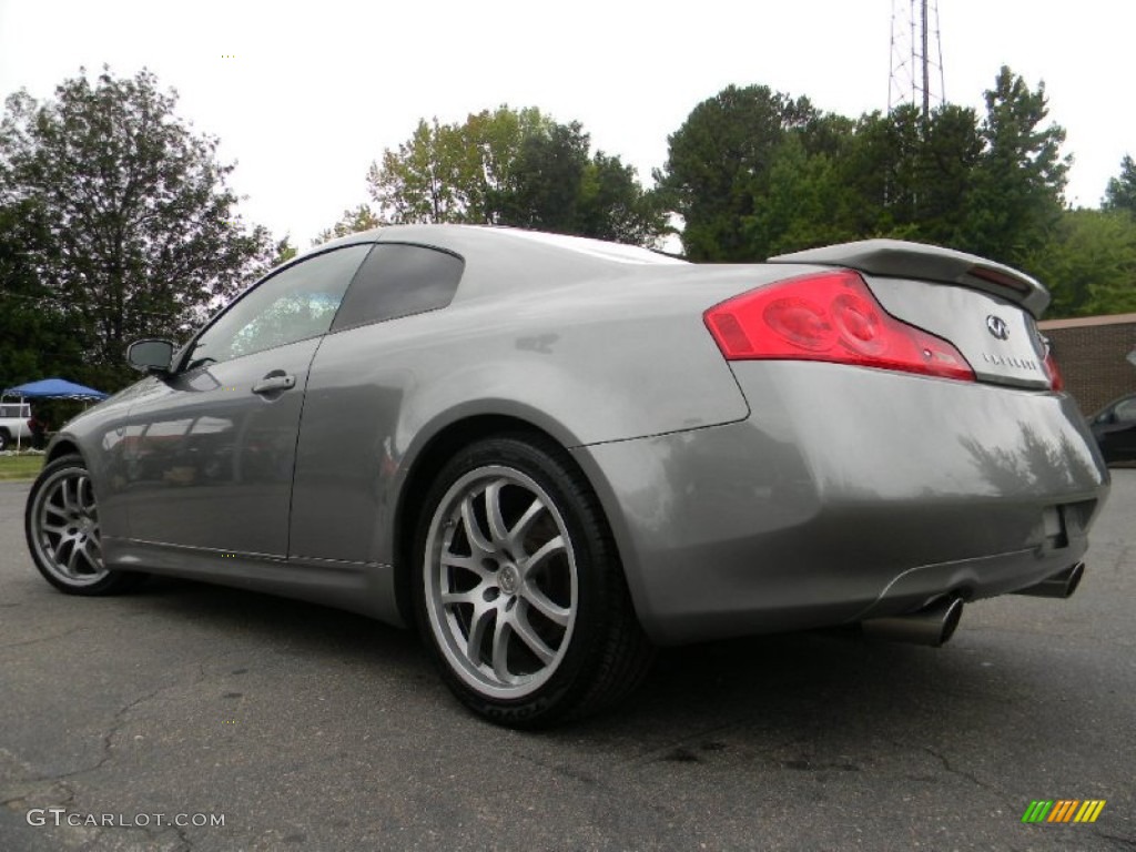 2006 G 35 Coupe - Diamond Graphite Metallic / Graphite photo #8