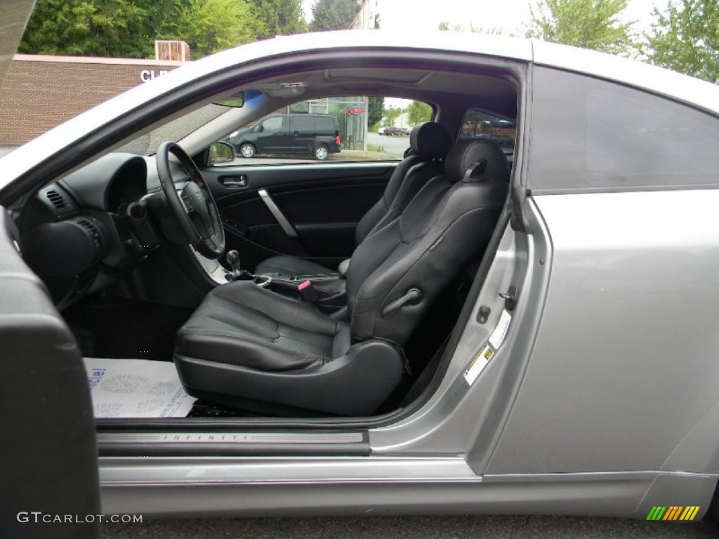 2006 G 35 Coupe - Diamond Graphite Metallic / Graphite photo #16
