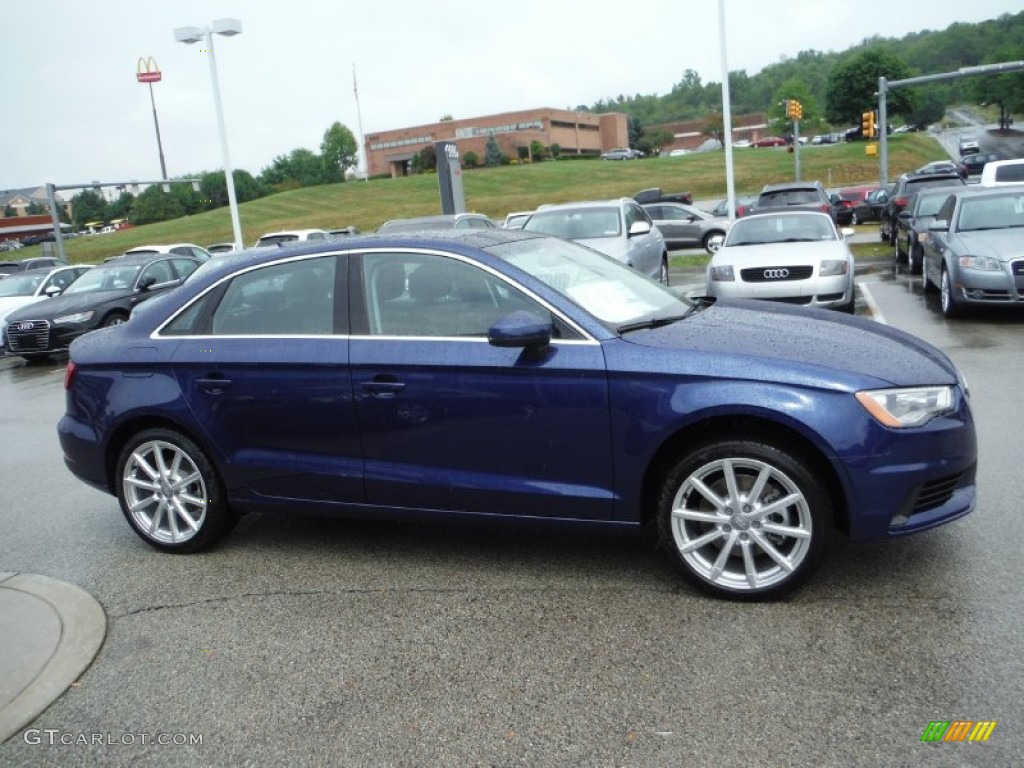 Scuba Blue Metallic 2016 Audi A3 2.0 Premium Plus quattro Exterior Photo #106449076