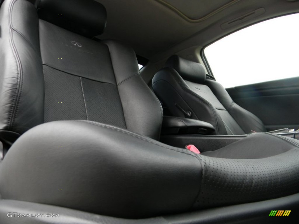 2006 G 35 Coupe - Diamond Graphite Metallic / Graphite photo #22