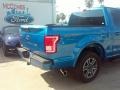 2015 Blue Flame Metallic Ford F150 XLT SuperCrew  photo #19