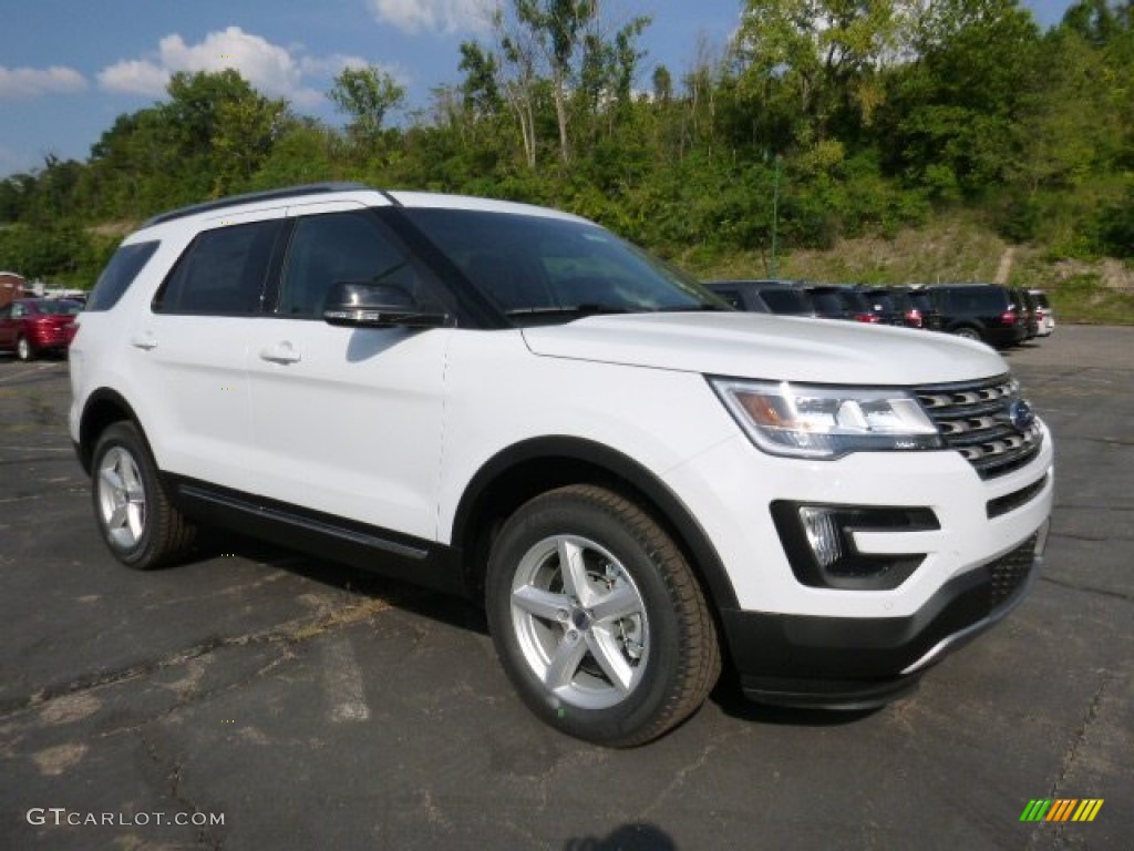 Oxford White Ford Explorer