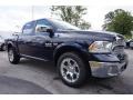 True Blue Pearl 2015 Ram 1500 Laramie Crew Cab Exterior