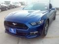 2015 Deep Impact Blue Metallic Ford Mustang GT Coupe  photo #11
