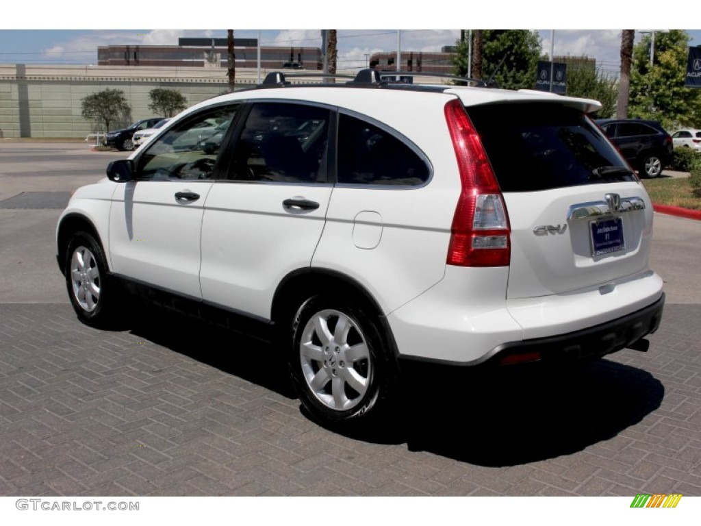 2007 CR-V EX - Taffeta White / Gray photo #5