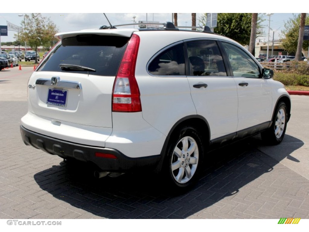 2007 CR-V EX - Taffeta White / Gray photo #7