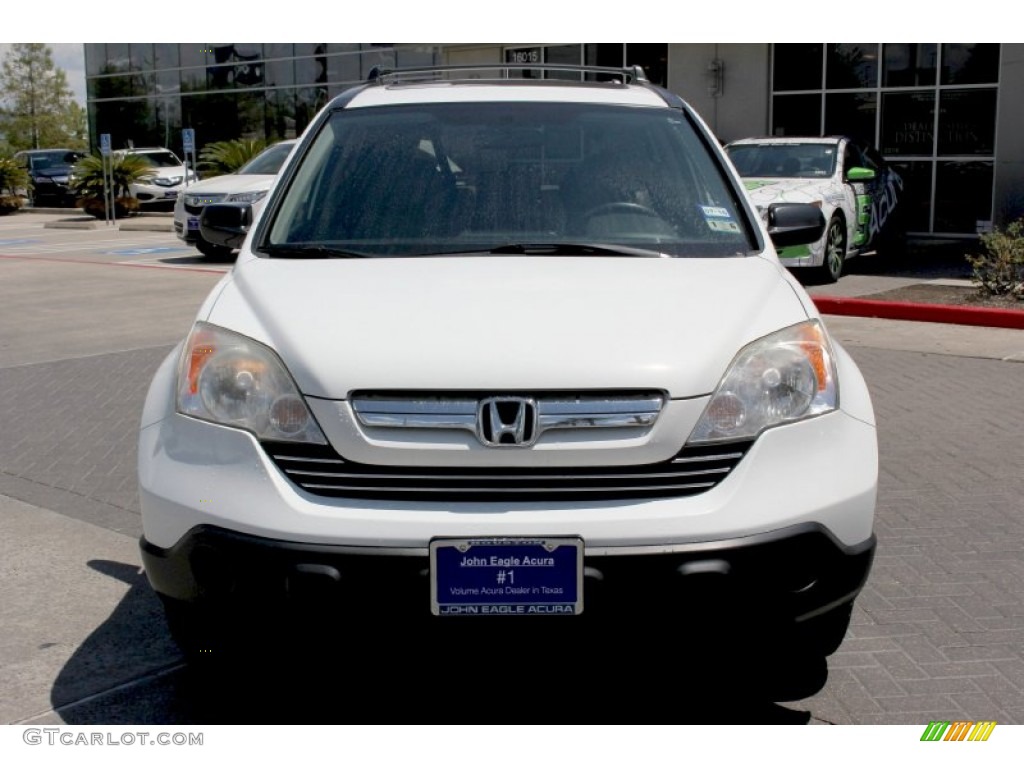 2007 CR-V EX - Taffeta White / Gray photo #8