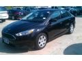 2015 Tuxedo Black Metallic Ford Focus S Sedan  photo #7