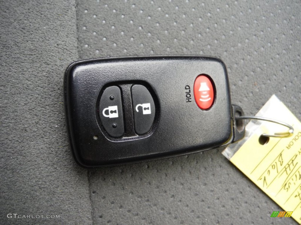 2012 Prius 3rd Gen Three Hybrid - Black / Dark Gray photo #18