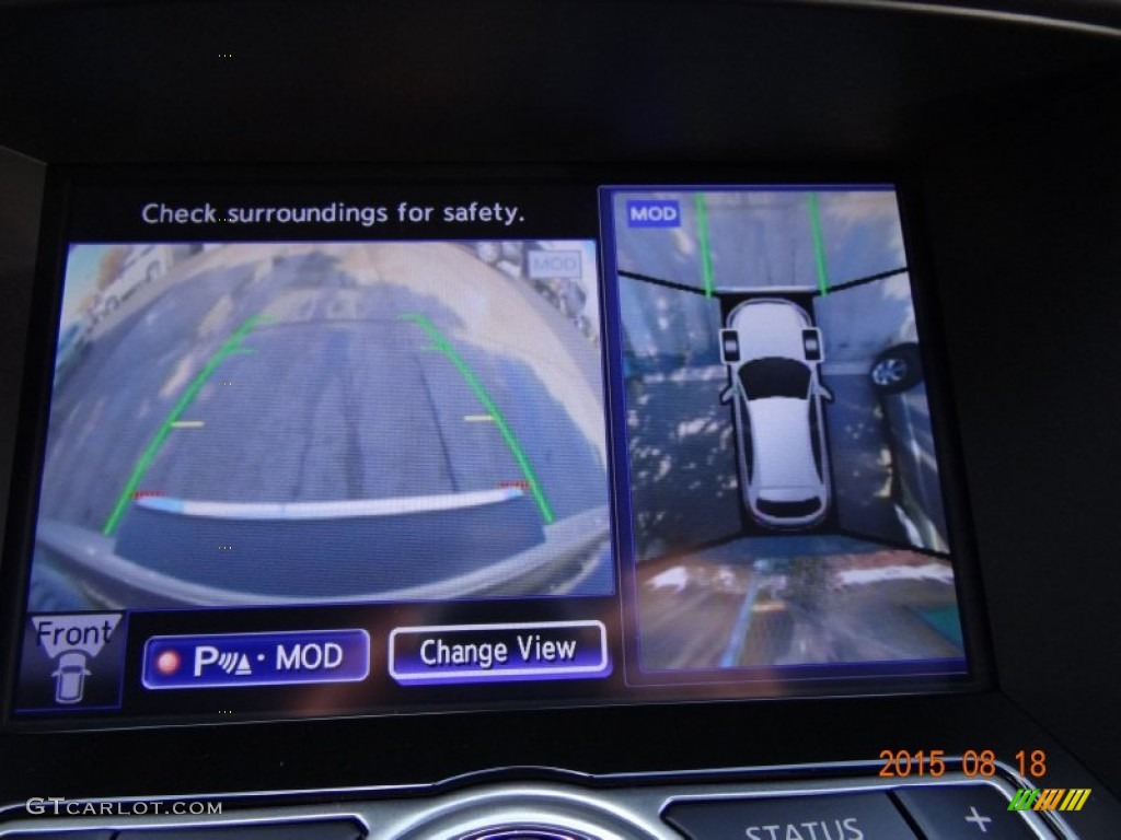 2015 QX70 AWD - Liquid Platinum / Graphite photo #4