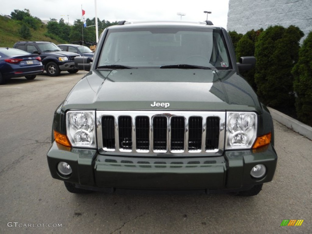2007 Commander Sport 4x4 - Jeep Green Metallic / Medium Slate Gray photo #4