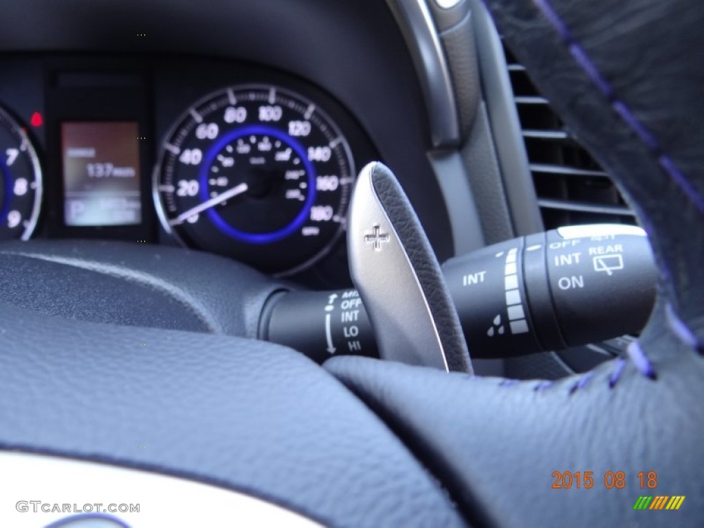2015 QX70 AWD - Liquid Platinum / Graphite photo #13