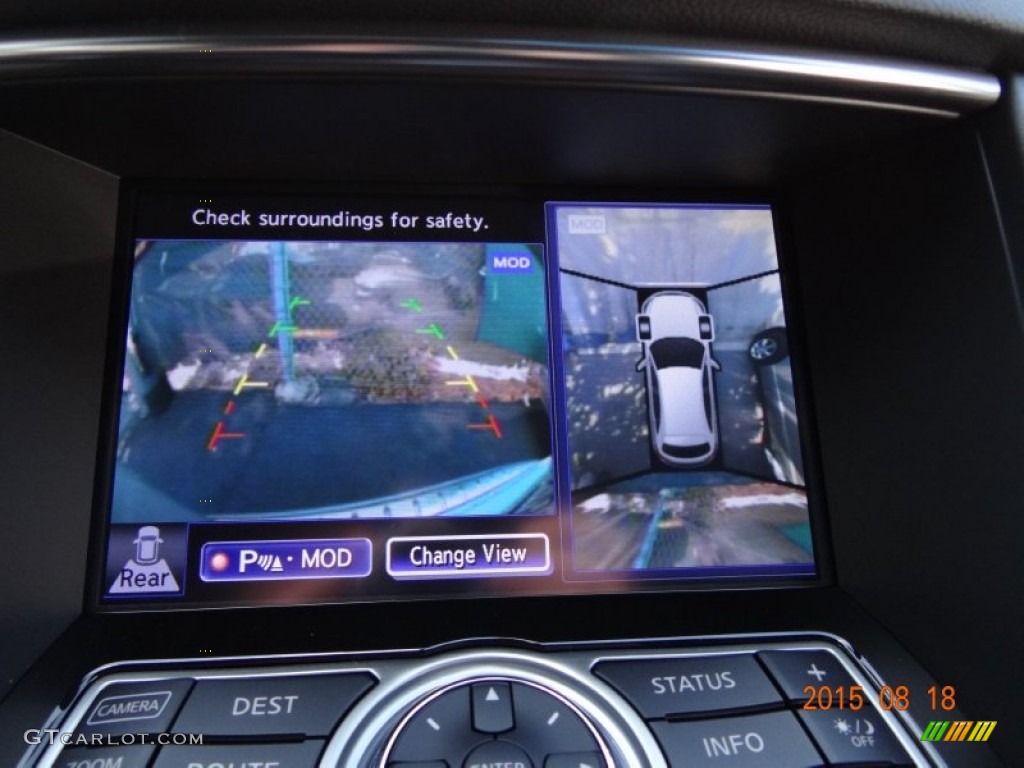 2015 QX70 AWD - Liquid Platinum / Graphite photo #21