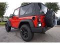 Firecracker Red - Wrangler Willys Wheeler 4x4 Photo No. 2