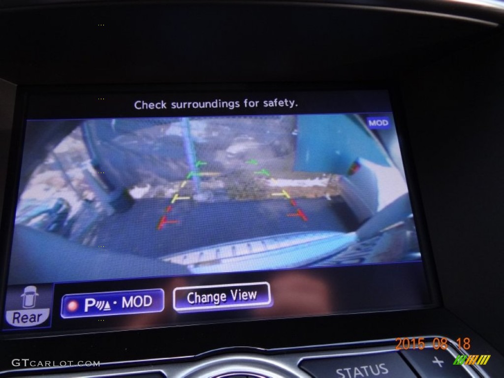2015 QX70 AWD - Liquid Platinum / Graphite photo #22