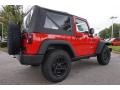 Firecracker Red - Wrangler Willys Wheeler 4x4 Photo No. 3