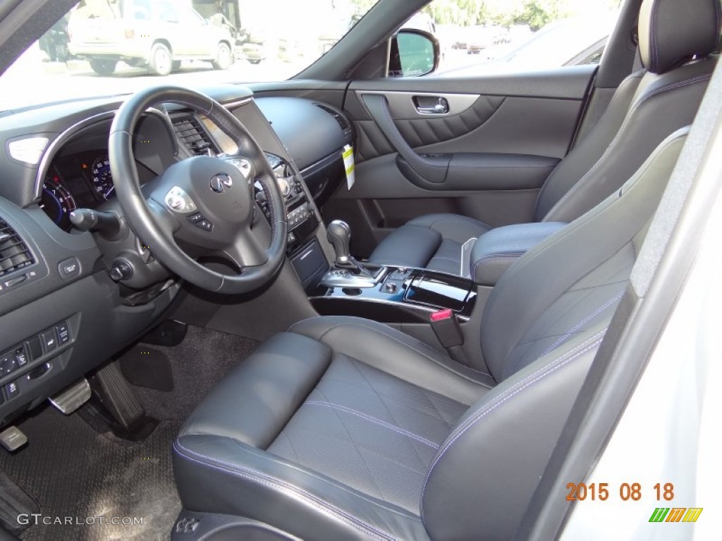 2015 QX70 AWD - Liquid Platinum / Graphite photo #32