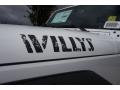 2015 Bright White Jeep Wrangler Willys Wheeler 4x4  photo #7