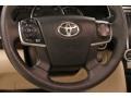 Ivory 2013 Toyota Camry XLE V6 Steering Wheel