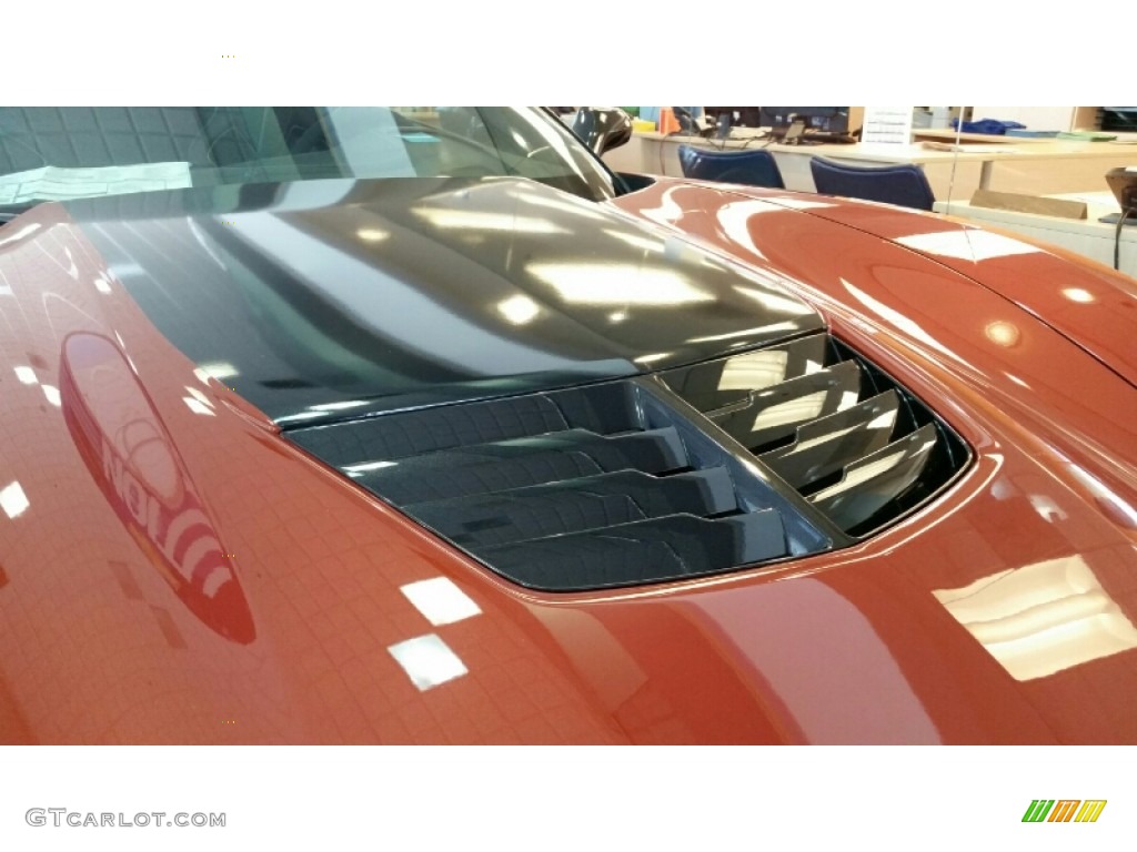 2015 Corvette Z06 Coupe - Daytona Sunrise Orange Metallic / Jet Black photo #9