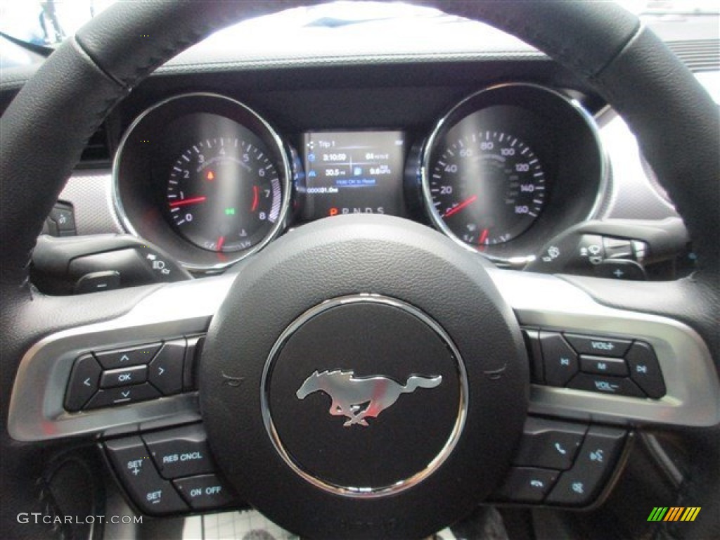 2015 Mustang GT Coupe - Magnetic Metallic / Ebony photo #20