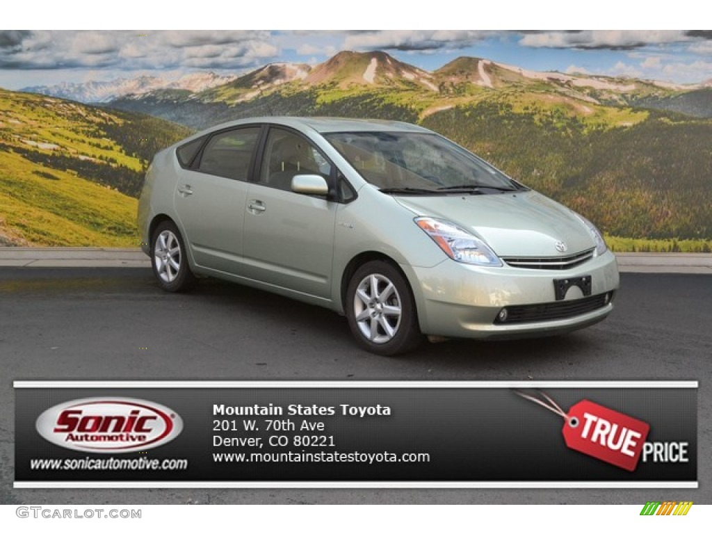 2008 Prius Hybrid Touring - Silver Pine Mica / Gray photo #1