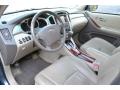 2007 Toyota Highlander Ivory Beige Interior Interior Photo