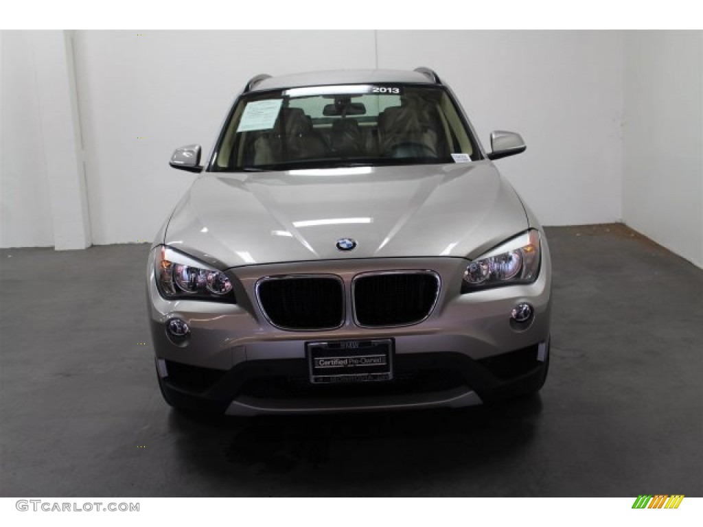 2013 X1 sDrive 28i - Cashmere Silver Metallic / Beige photo #7