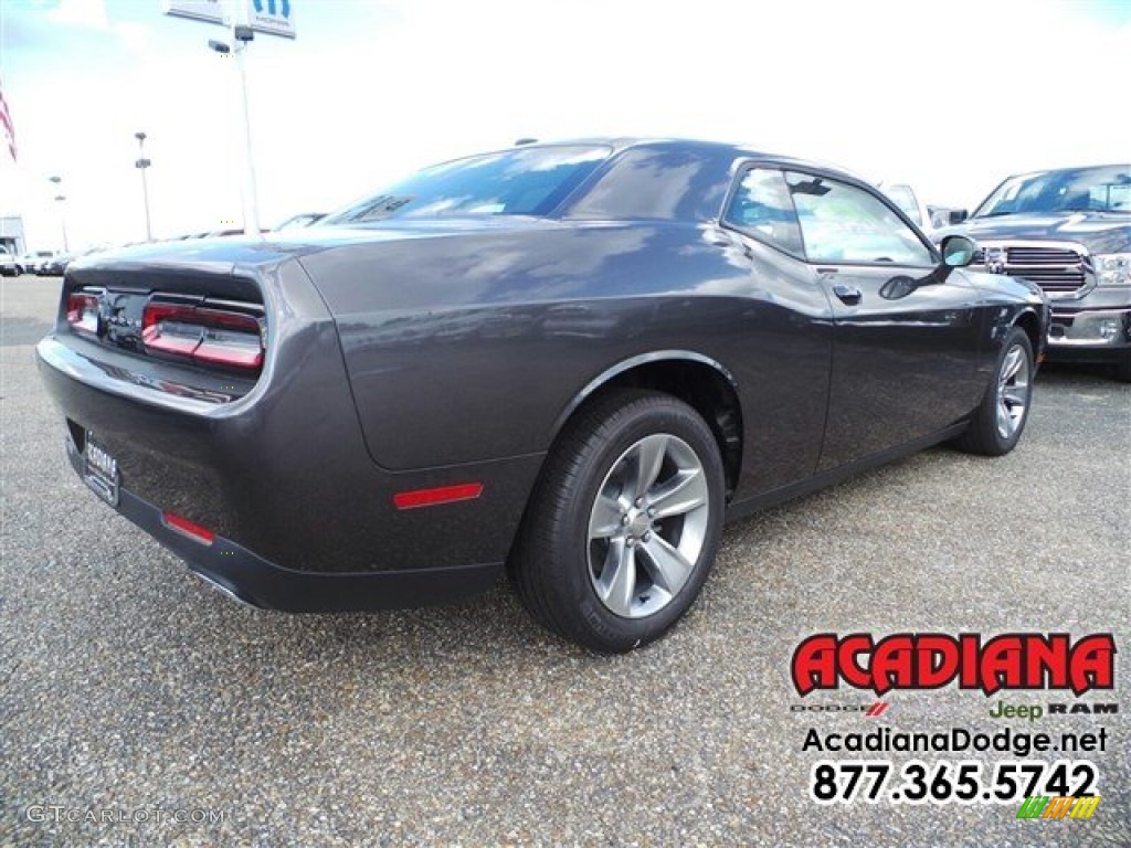 2015 Challenger SXT - Granite Crystal Metallic / Black/Tungsten photo #3