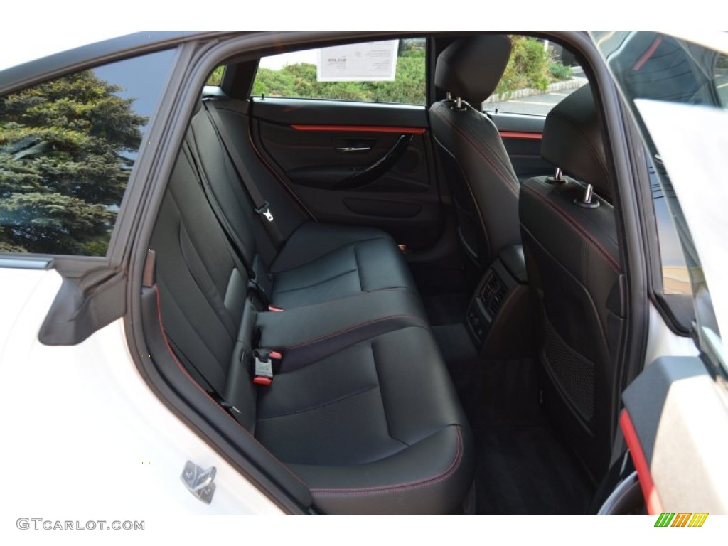 2015 BMW 4 Series 428i xDrive Gran Coupe Rear Seat Photo #106469500