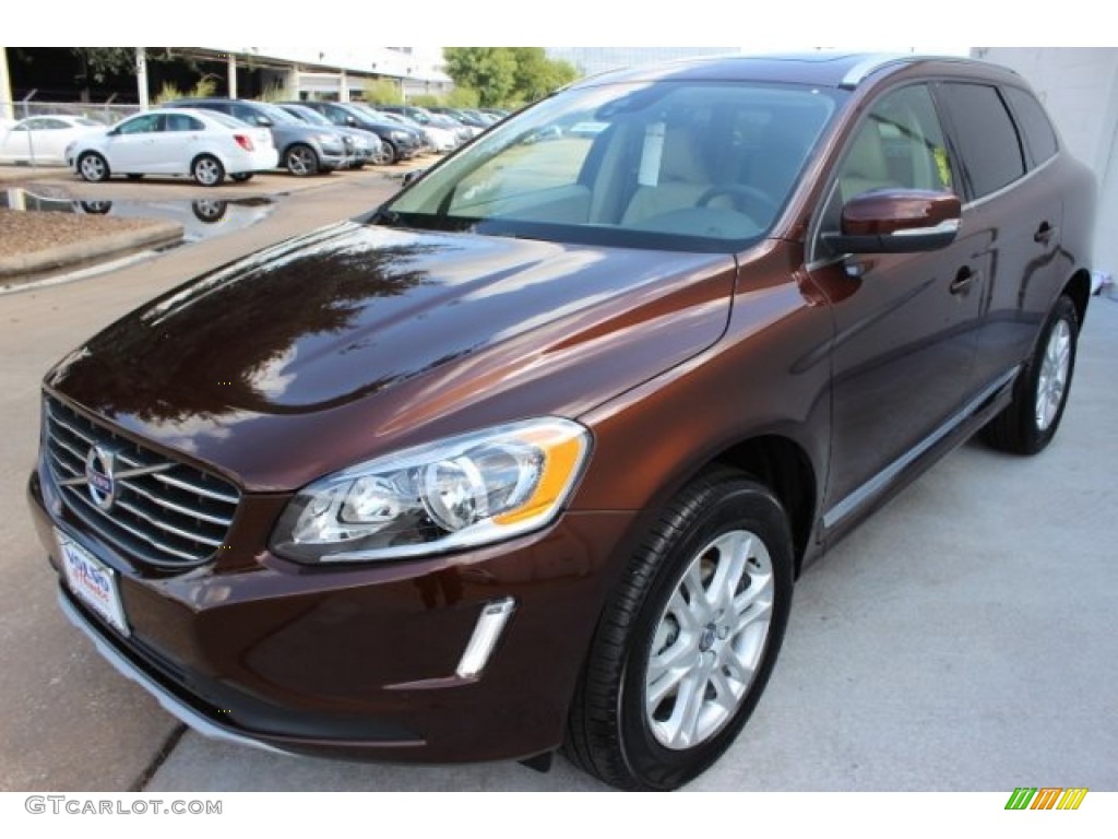 2016 XC60 T5 Drive-E - Rich Java Metallic / Beige photo #3
