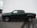 Rainforest Green Metallic 2016 Chevrolet Colorado Z71 Crew Cab 4x4 Exterior