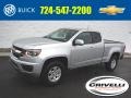 Silver Ice Metallic 2016 Chevrolet Colorado WT Extended Cab 4x4