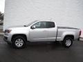 Silver Ice Metallic 2016 Chevrolet Colorado WT Extended Cab 4x4 Exterior