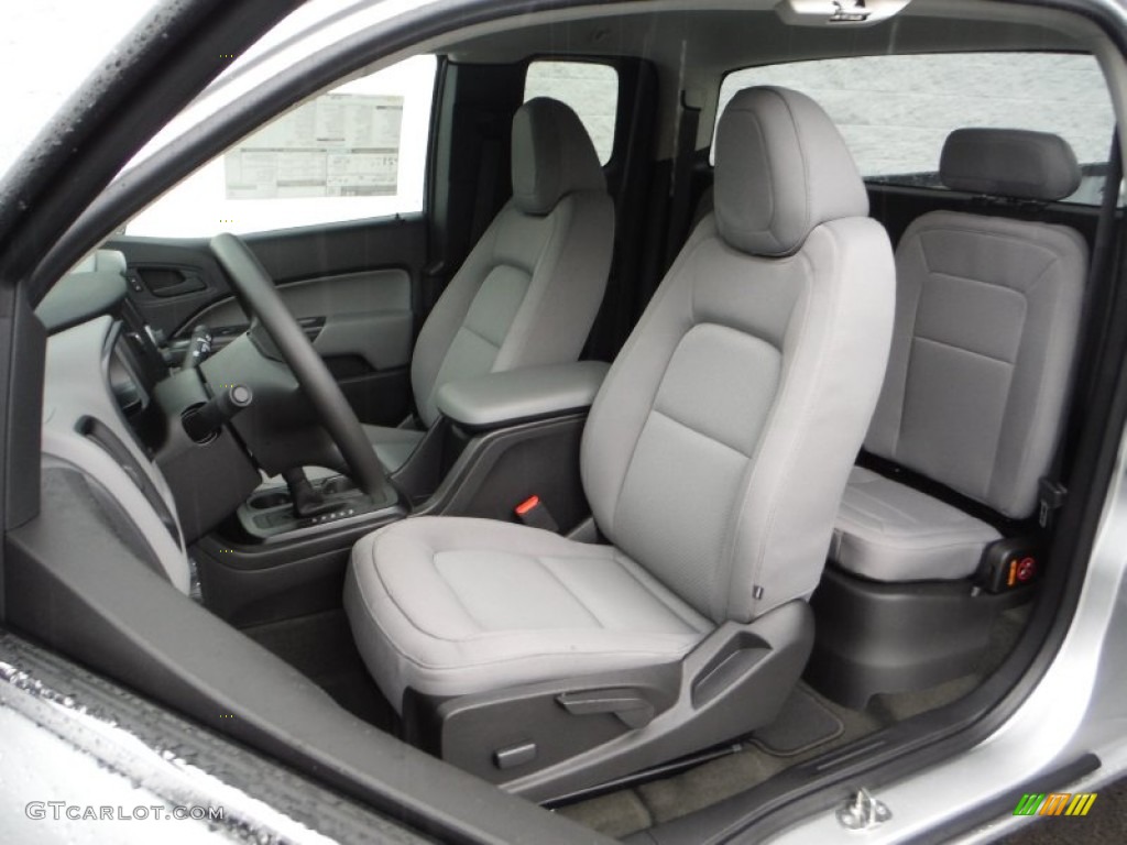 Jet Black/Dark Ash Interior 2016 Chevrolet Colorado WT Extended Cab 4x4 Photo #106471321