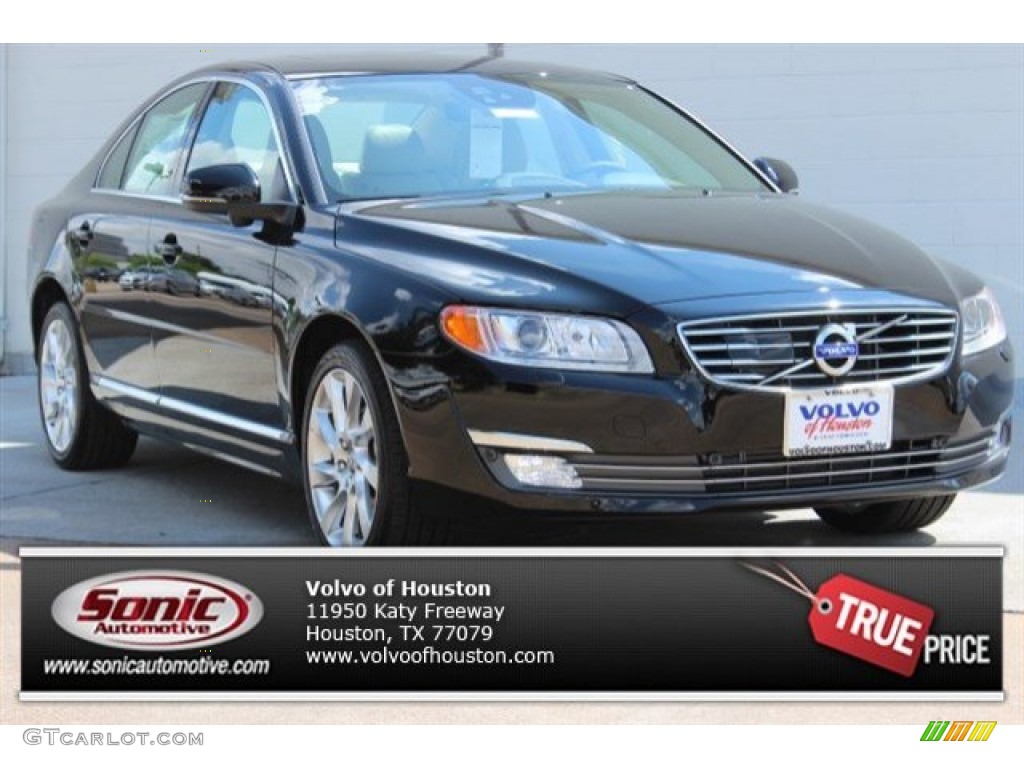 2016 S80 T5 Drive-E Platinum - Black Stone / Beige photo #1