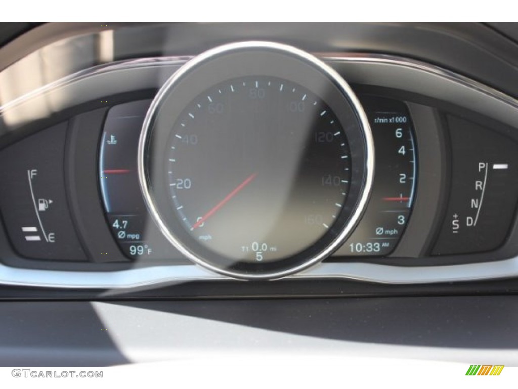 2016 Volvo S80 T5 Drive-E Platinum Gauges Photos
