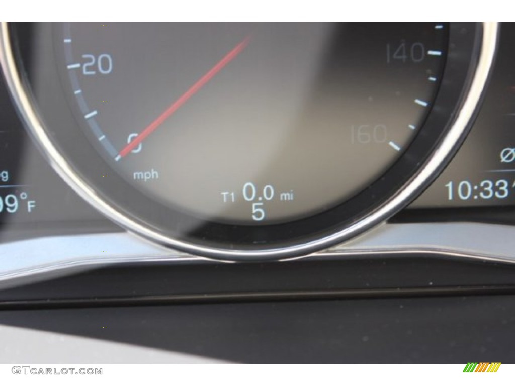 2016 S80 T5 Drive-E Platinum - Black Stone / Beige photo #38