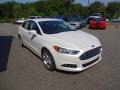 2016 White Platinum Tri-Coat Metallic Ford Fusion SE  photo #1