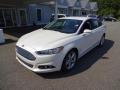 2016 White Platinum Tri-Coat Metallic Ford Fusion SE  photo #3