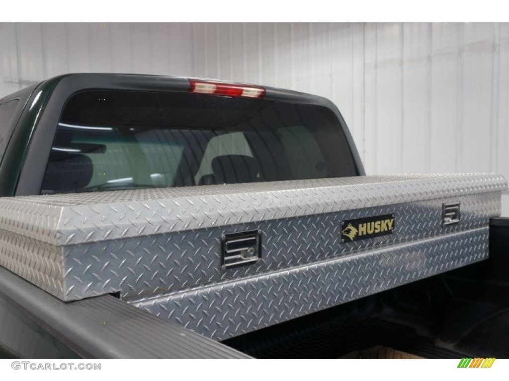 2002 F150 XLT SuperCab - Dark Highland Green Metallic / Medium Graphite photo #19