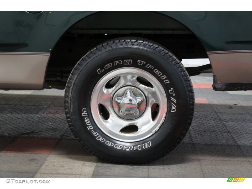 2002 F150 XLT SuperCab - Dark Highland Green Metallic / Medium Graphite photo #59