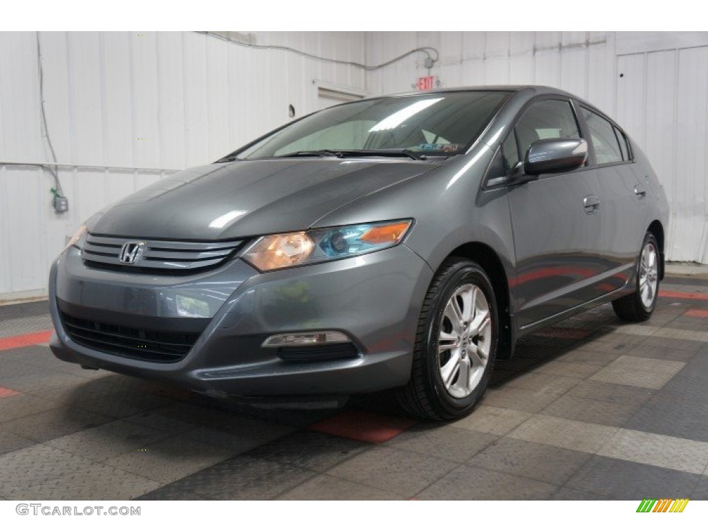 2010 Insight Hybrid EX - Polished Metal Metallic / Blue photo #3