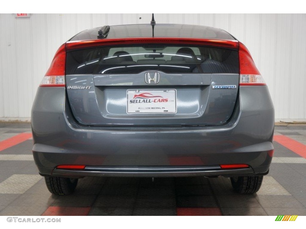 2010 Insight Hybrid EX - Polished Metal Metallic / Blue photo #9