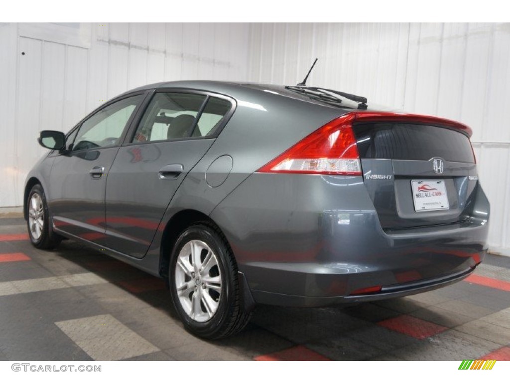 2010 Insight Hybrid EX - Polished Metal Metallic / Blue photo #10