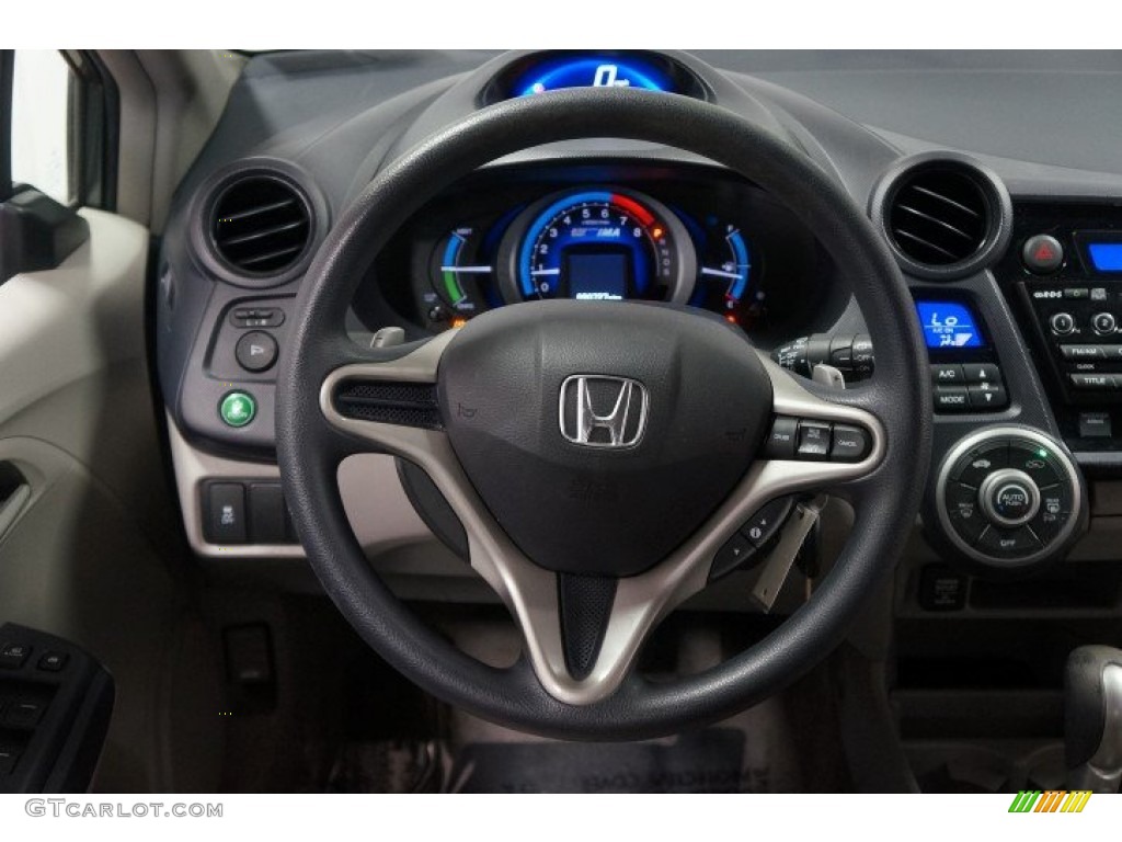 2010 Insight Hybrid EX - Polished Metal Metallic / Blue photo #22