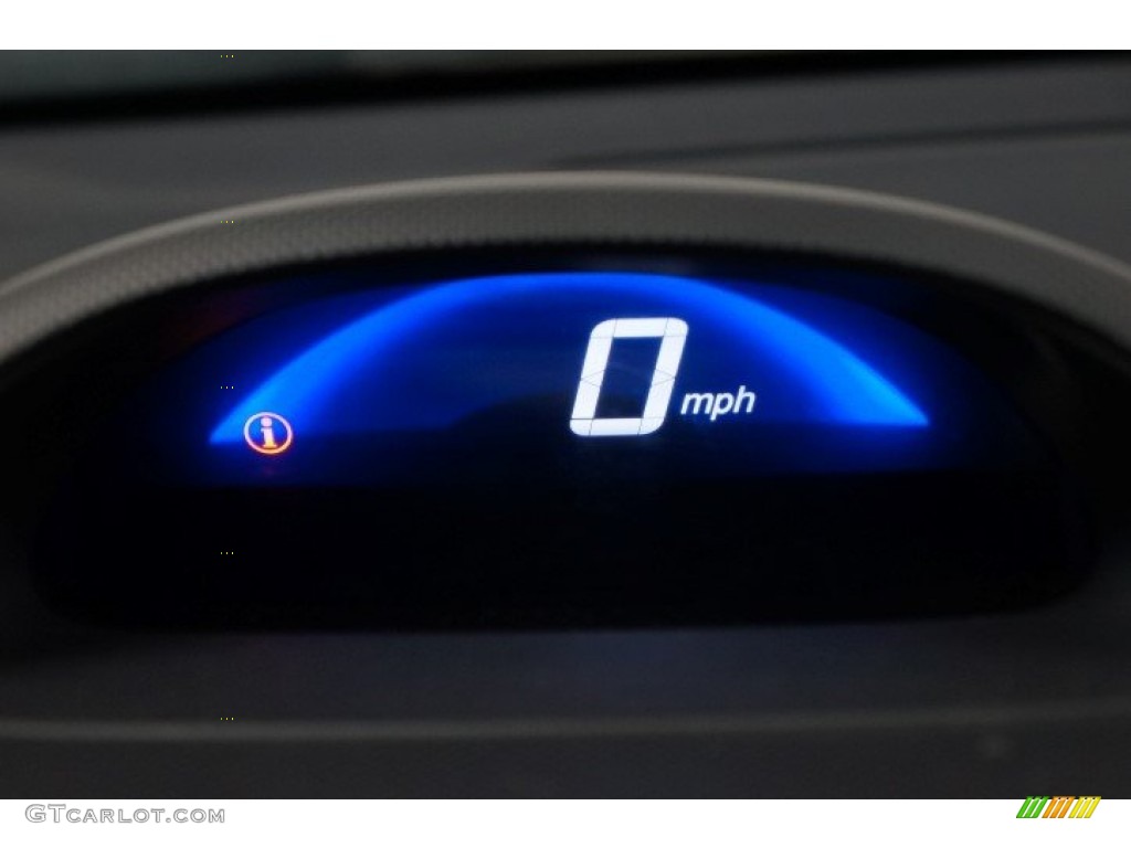 2010 Insight Hybrid EX - Polished Metal Metallic / Blue photo #29